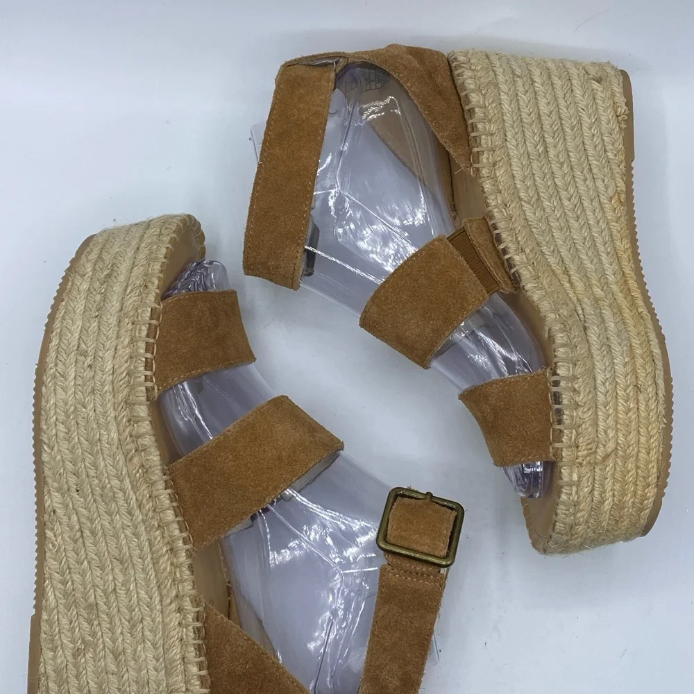 SOLUDOS Palma‎ Suede Espadrille Platform Sandals